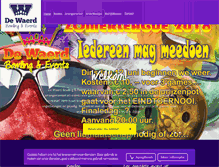 Tablet Screenshot of dewaerdbowling.nl